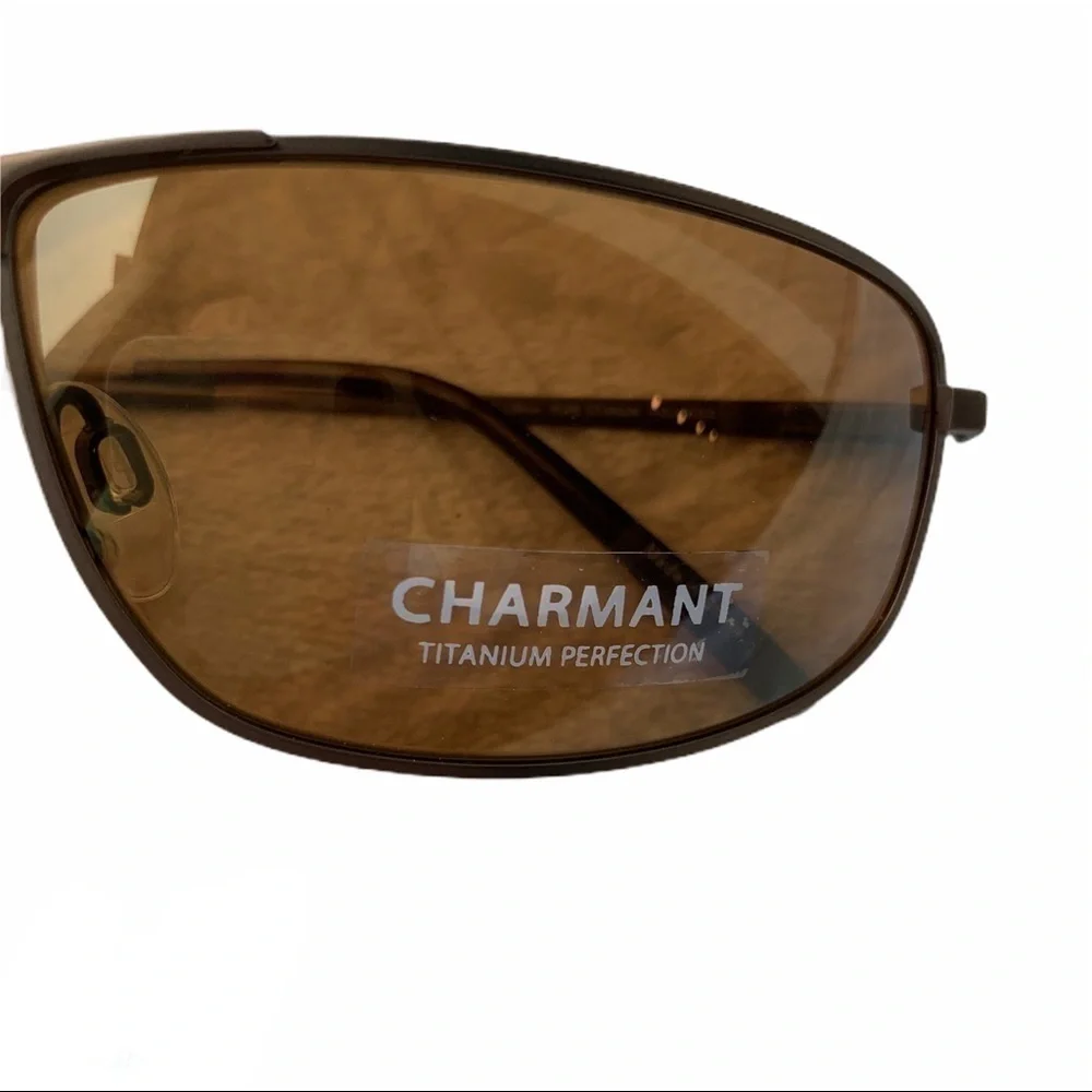 NWT Charmant • Double Bridge Polarized Sunglasses